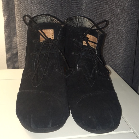 Toms wedge booties - Picture 2 of 8